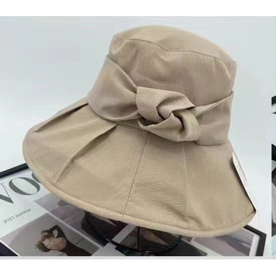 Topi brim Besar fashion Wanita Topi Nelayan Mode Jepang