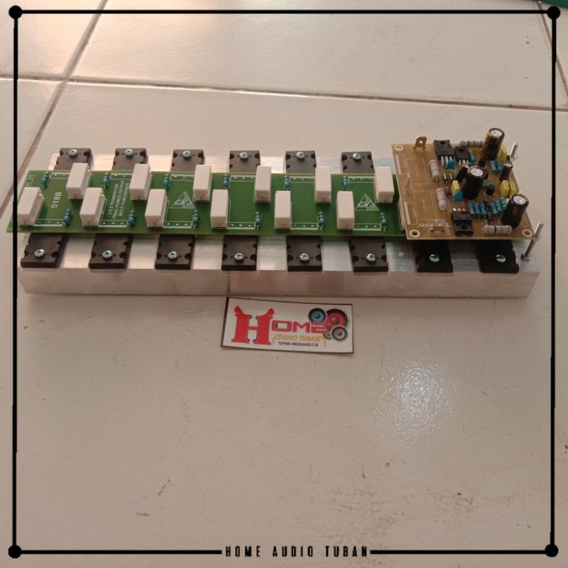 Kit Driver Amplifier SIAP PAKAI SOCL 504 1200 WATT