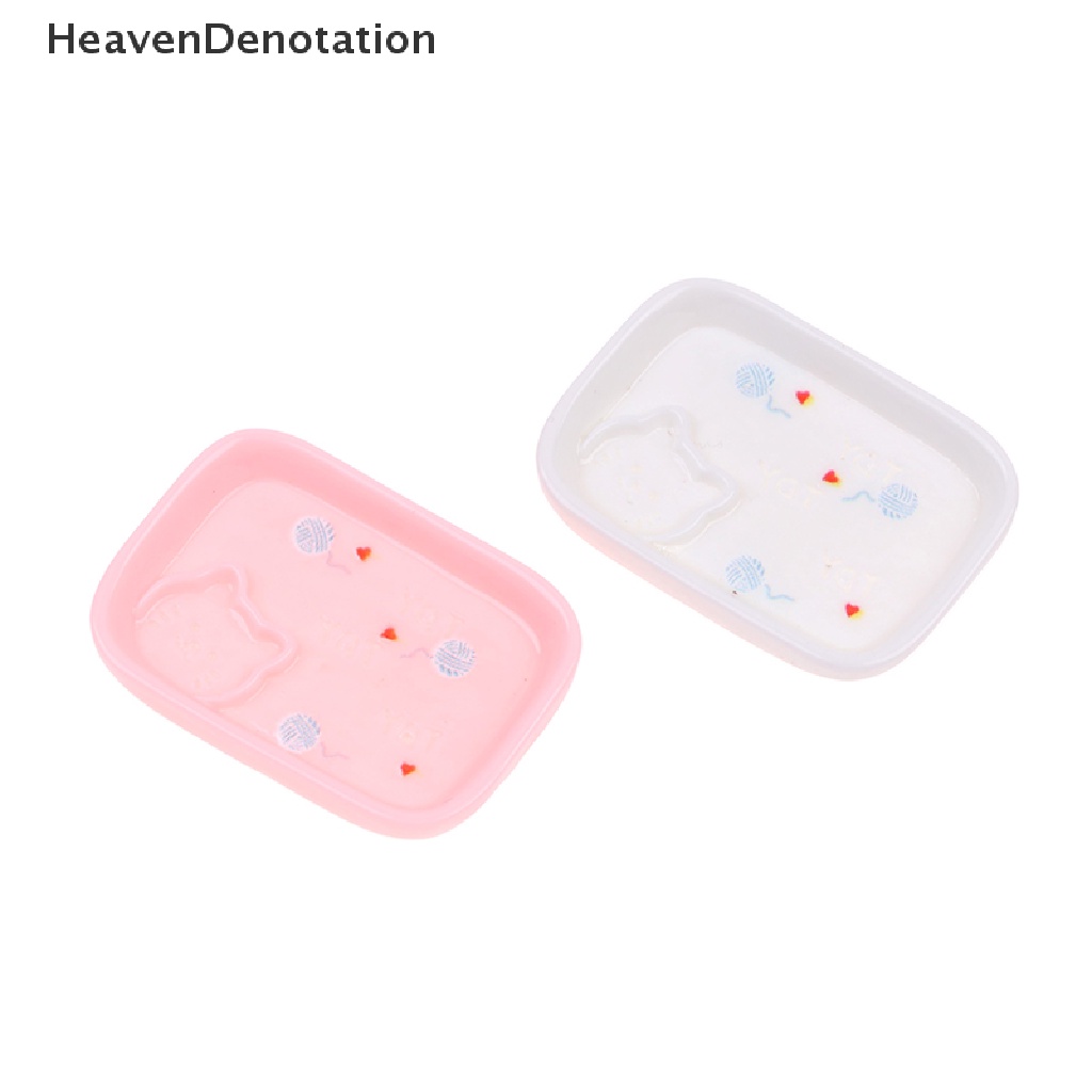 [HeavenDenotation] 5pcs 1: 12piring Piring Peralatan Makan Boneka Perabot Rumah Miniatur Dapur Mainan HDV