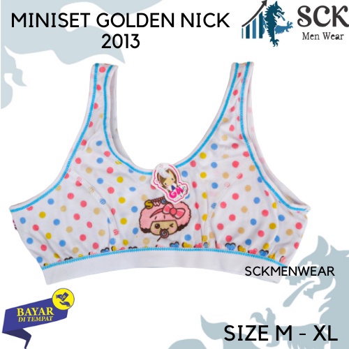 [ISI 3] Miniset GOLDEN NICK SA 2013 Anak Remaja / Pakaian Dalam Abg Warna - sckmenwear GROSIR