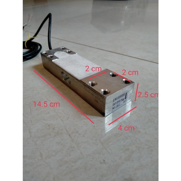 Pengukur Loadcell Timbangan Duduk 300 Kg