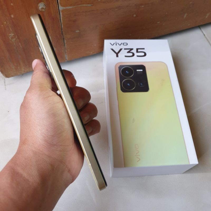 vivo y35 8/128 ram 8gb rom 128gb mulus fulset