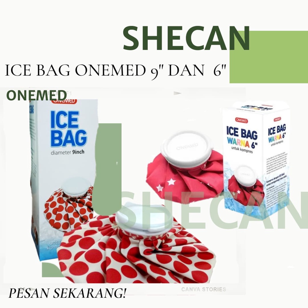 Ice Bag Kompres Buli Buli Kantong /Alat Kompres Dingin Onemed