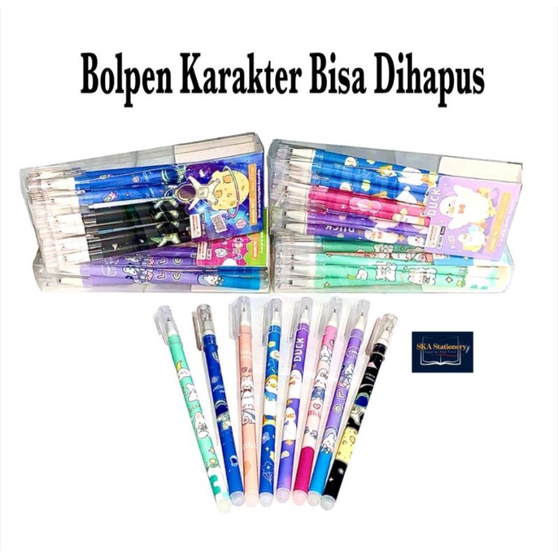 

Bolpen/Ballpoint/Pulpen Bisa Di Hapus / Erasable Pen 0.5 (Lusin)