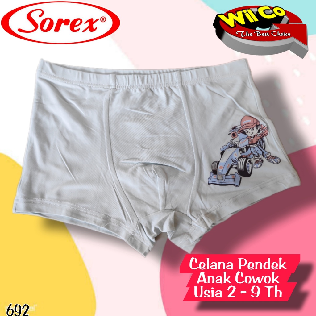 K692 - (Harga 1Pcs) CELANA DALAM [BOXER] ANAK PAKAIAN DALAM ANAK COWOK  S - XL