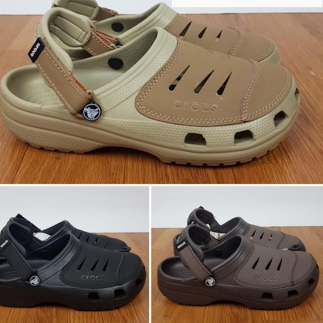 ۞ Crocs / Crocs Yukon / Sepatu Sandal Pria / Sandal Pria / Crocs Pria / Sepatu Sandal Crocs / Croc ☏