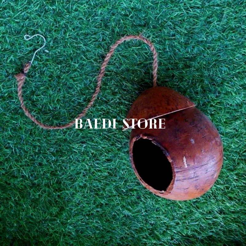 glodok burung - glodok batok - sangkar burung love bird - HIASAN AESTHETIC BATOK KELAPA GANTUNG CANT