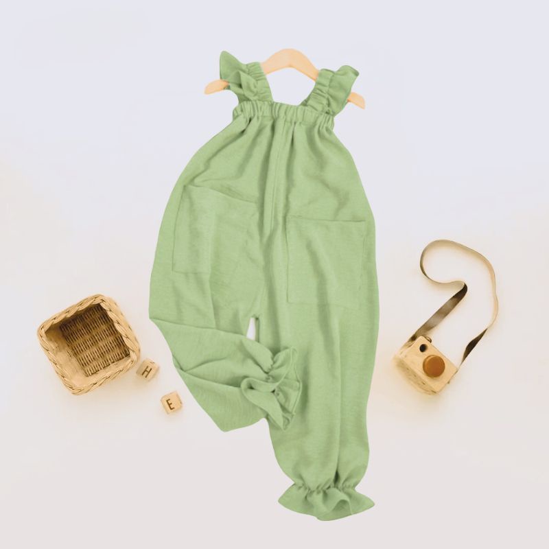 Jumpsuit Jumper Anak / Jumpsuit Anak Perempuan Overall Anak Crinkle