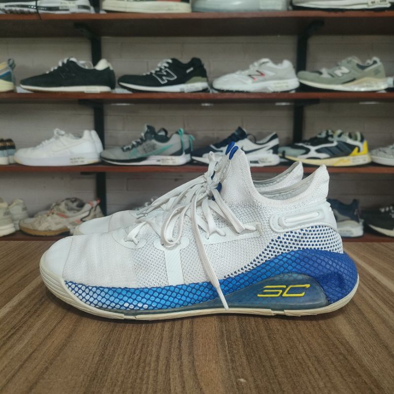 Sepatu Basket Preloved / Second Under Armour Curry 6 Dub Nation Size 41