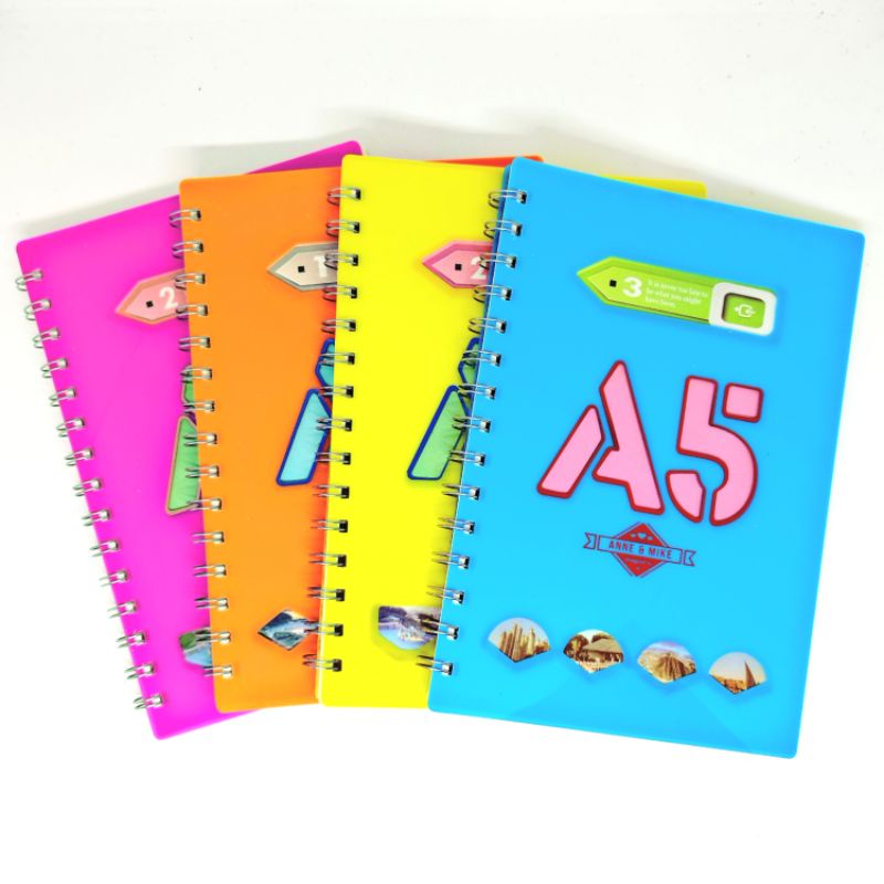 

Notebook Spiral A5 80 Lembar Aesthetic Hard Cover Motif NATURE A5 QUOTE