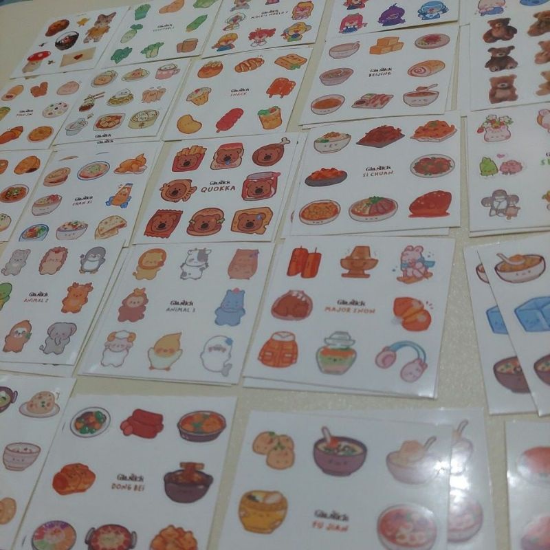 

(gla.stick) Sticker lucu mini aesthetic 1000 • Baca deskripsi sebelum order ya gais