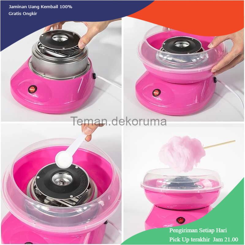 TD - GLS Fresh Delicious Mesin Arum Manis Permen Kapas Cotton Candy Maker - JK-MO6