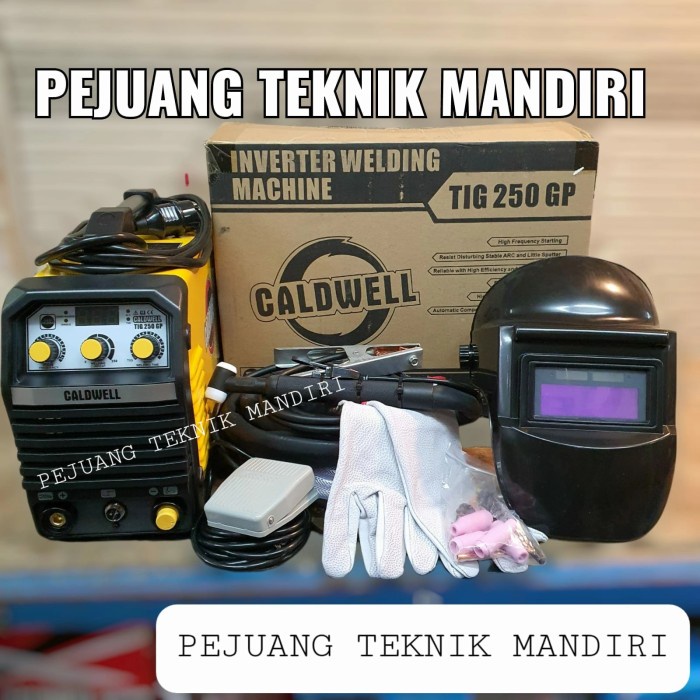 Terlaris Mesin Las Argon Caldwell Tig 250 Gp / Trafo Las Caldwell Tig 250Gp