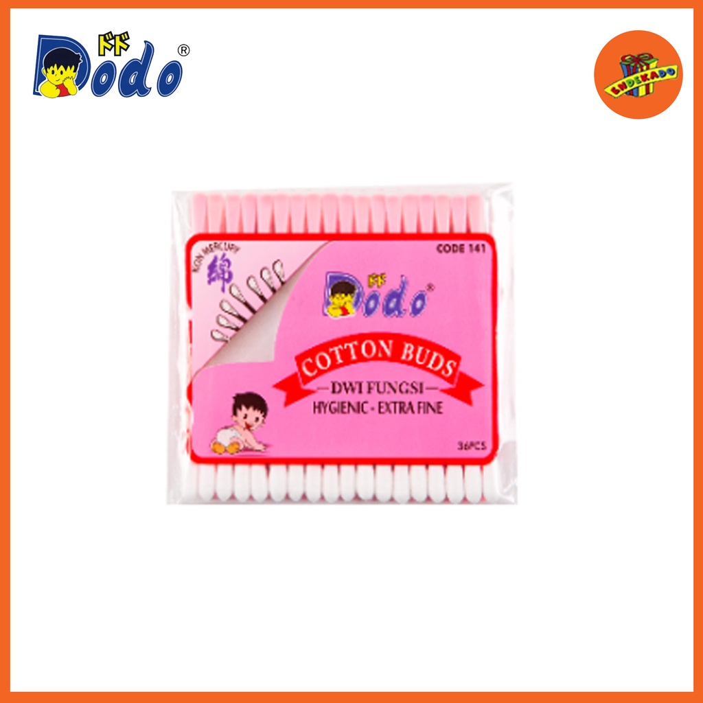 DODO Cotton Buds Dwifungsi 141 143 146 148 - Korek Telinga Bayi