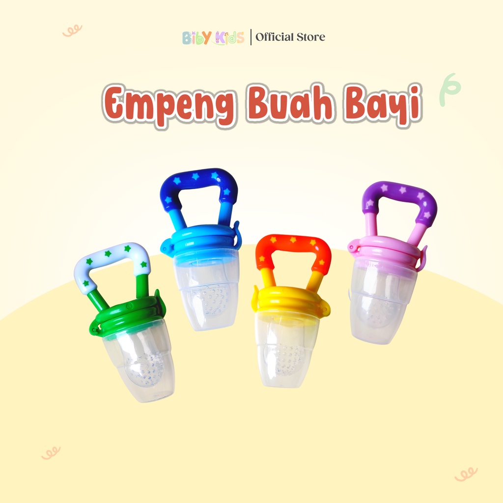 Empeng Buah Bayi 0 6 Bulan Dot Buah Bayi Anak MPASI Baby Fruit Feeder Murah Peralatan MPASI Bayi