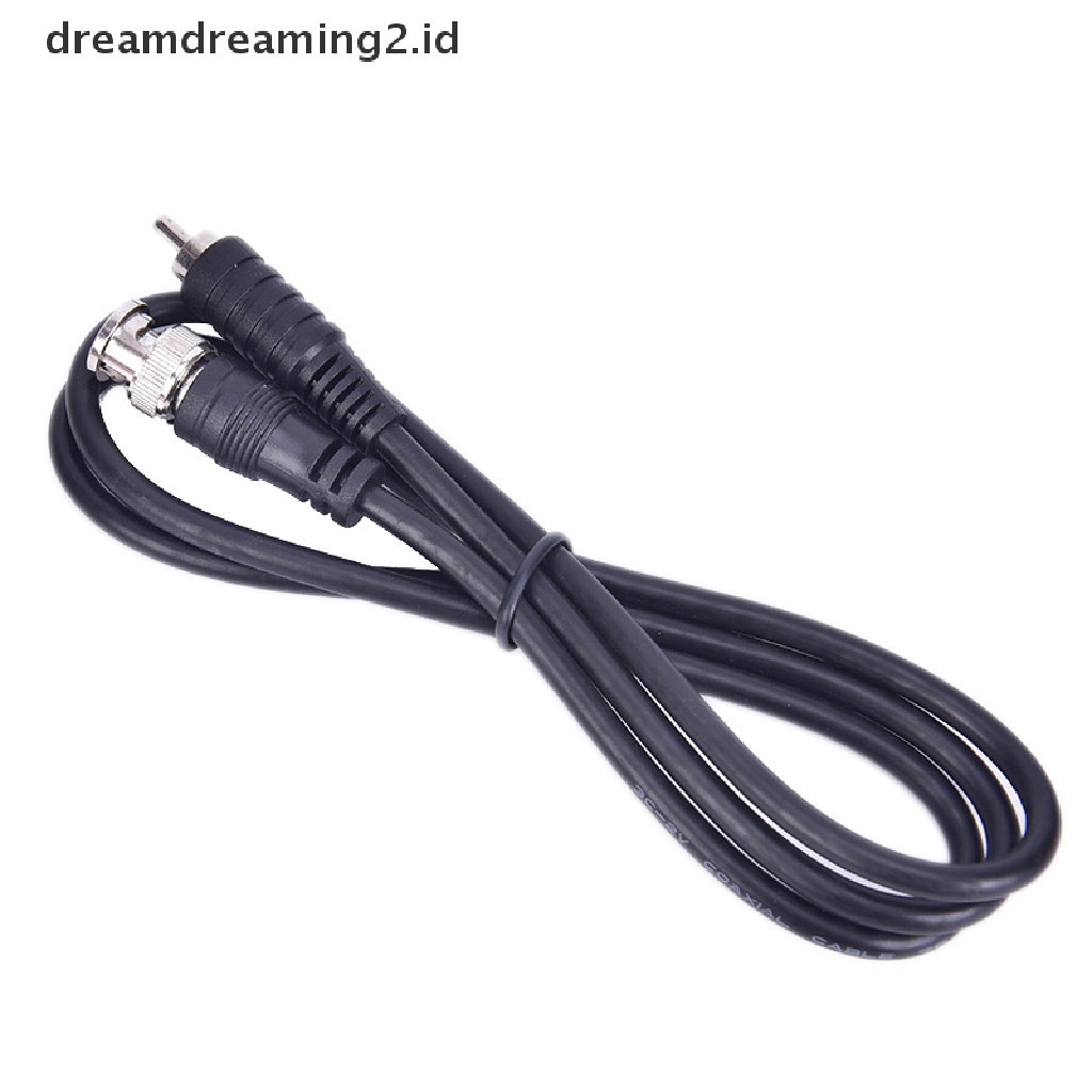 (dream) Konektor Adaptor Kabel Coax Kabel BNC Male to RCA Untuk Kamera CCTV DVR.