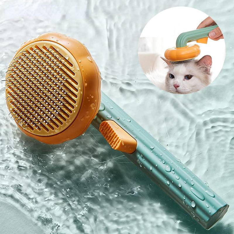 SISIR GROOMING     Sisir Kucing Murah    Sisir Kucing Anjing Self Cleaning Grooming Brush