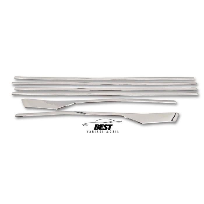 Best Seller List Kaca Samping Xenia 2022 / Chrome / Lis Kaca Samping