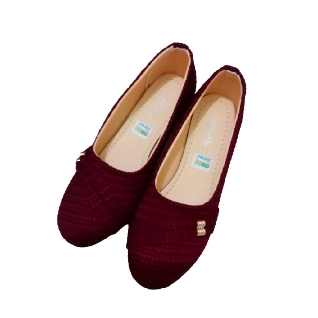 SEPATU BALET RAJUT SLEMPANG SAMPING MURAH TRENDI NYAMAN DI KAKI / SEPATU SEKOLAH DAN KERJA TERBARU