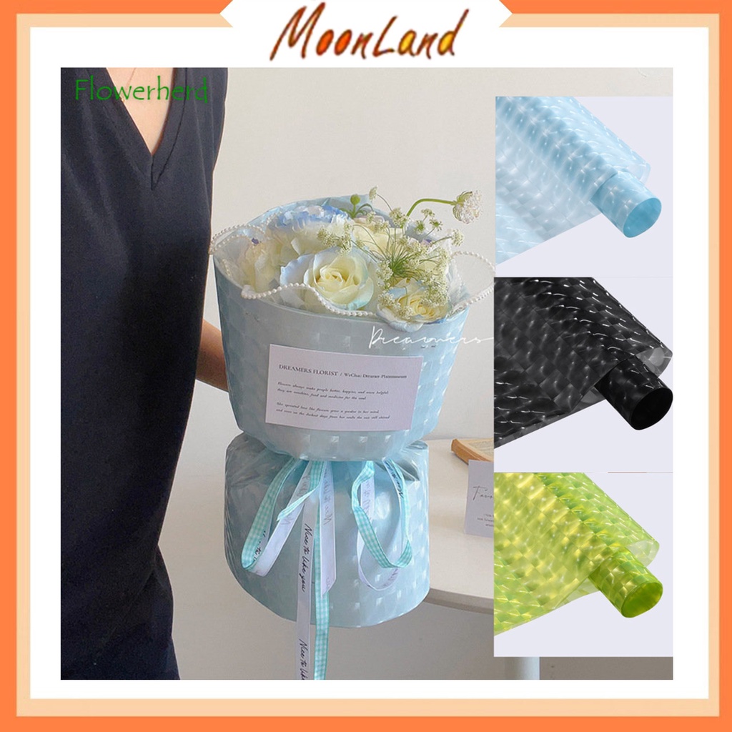 Flower Wrapping Cellophane Paper Kertas Bunga Buket Bouquet kertas bunga bubble KB6162