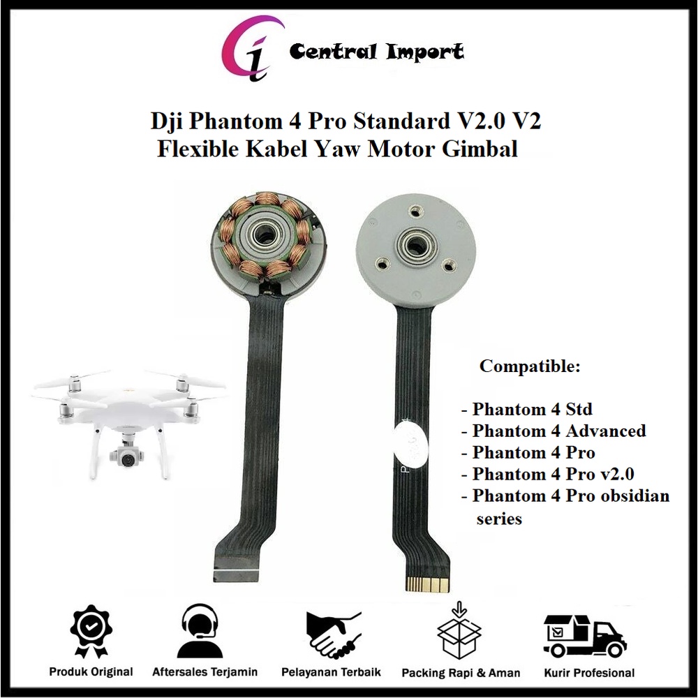 Dji Phantom 4 Pro Yaw Motor Tanpa Magnet - Yaw Motor Dji Phantom 4 Pro