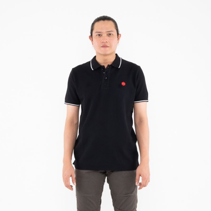Polo Shirt Oxygen Denim Core - Black