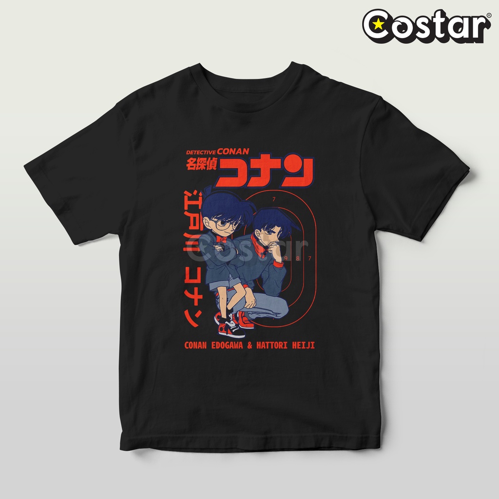 Kaos Costarstore - Conan Edogawa &amp; Hattori Heiji 04 - Detective Conan