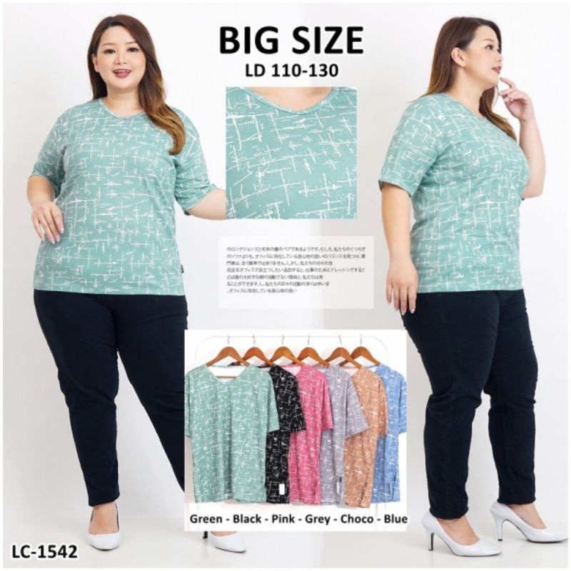 Baju Atasan Wanita JUMBO / Blouse Wanita BIG SIZE / Atasan Baju Wanita JUMBO / Baju Korea Wanita