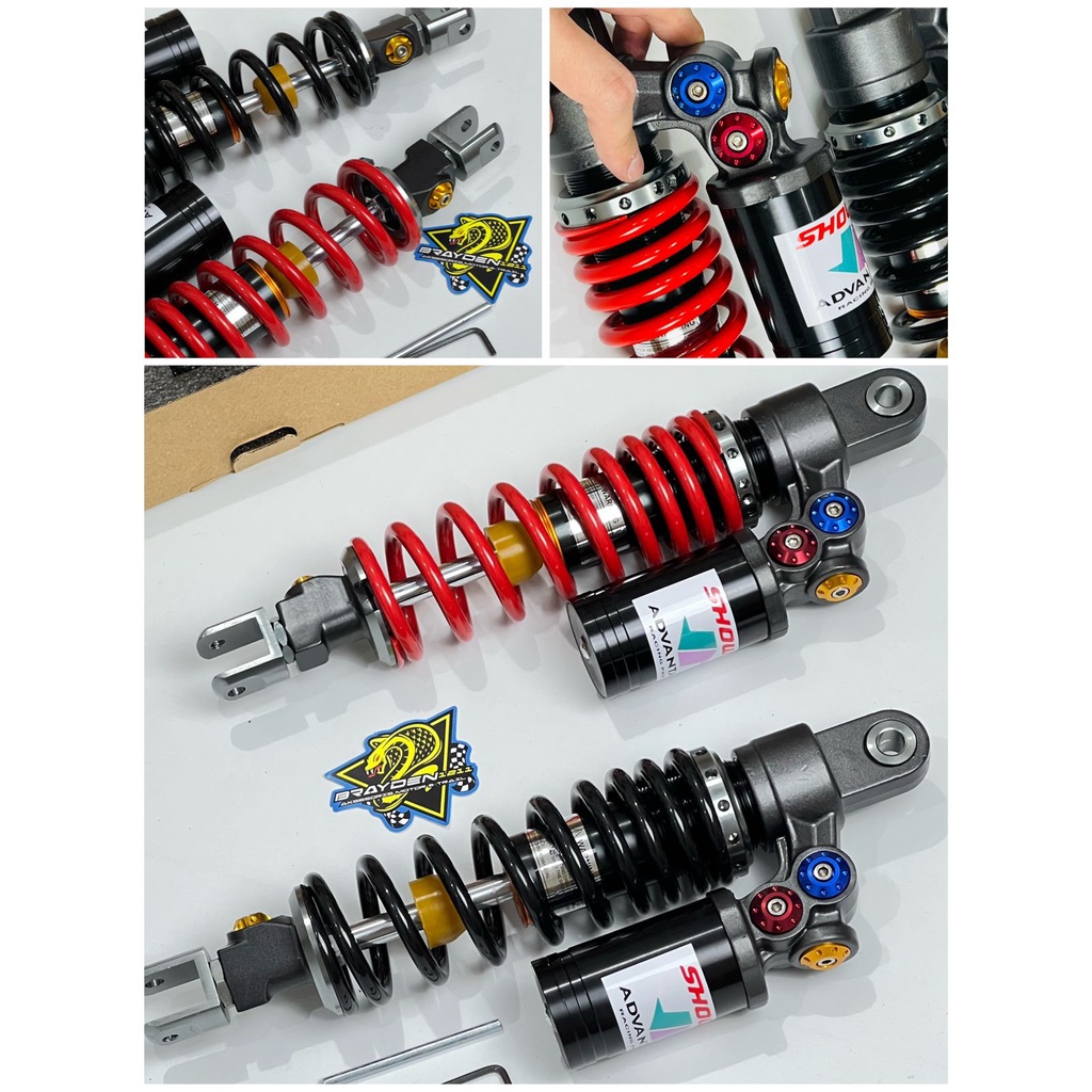 Shock belakang tabung matic beat mio vario xride miogt xeom