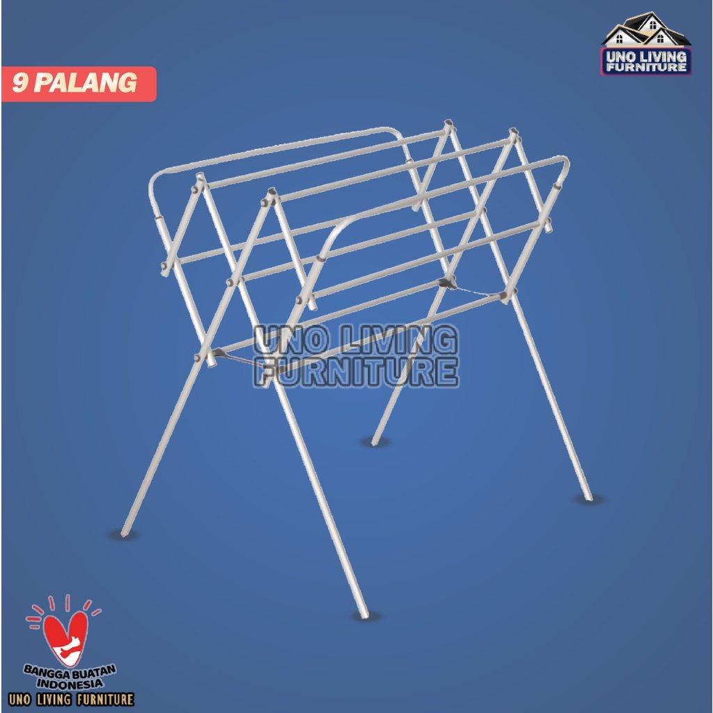 JEMURAN HANDUK JEMURAN LIPAT 80 CM FULL ALUMINIUM MURAH BERKUALITAS JEMURAN ALPHA