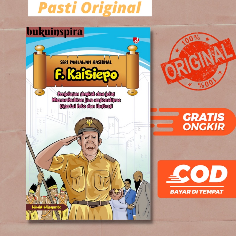 Jual Buku Anak - Pahlawan Nasional Frans Kaisiepo | Shopee Indonesia