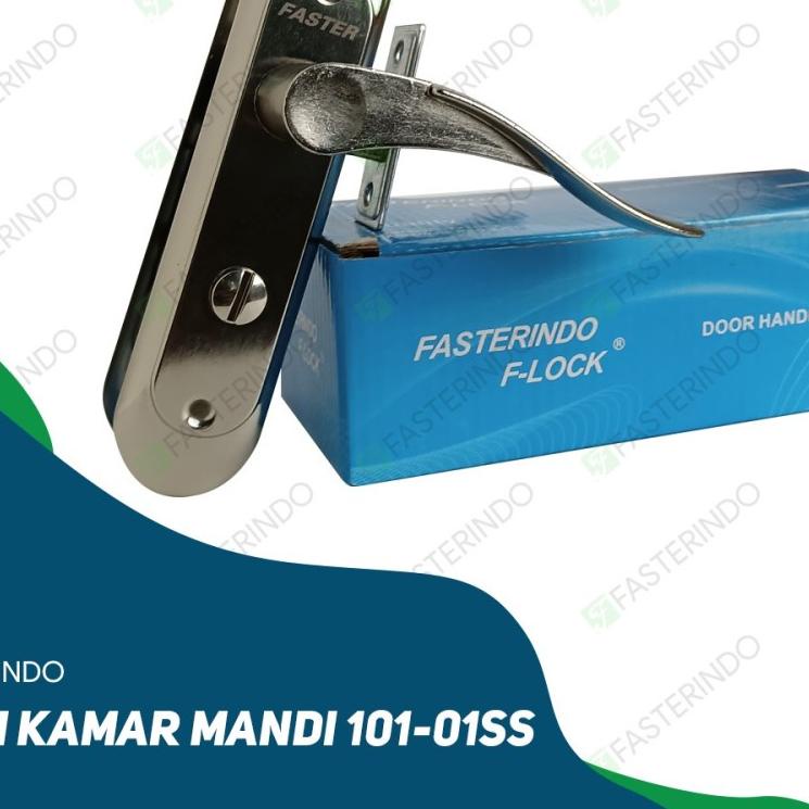 ⅍ KUNCI PINTU KAMAR MANDI GAGANG PINTU SET/Kunci Kamar Mandi Model Handle Chrome/ GAGANG KUNCI PINTU