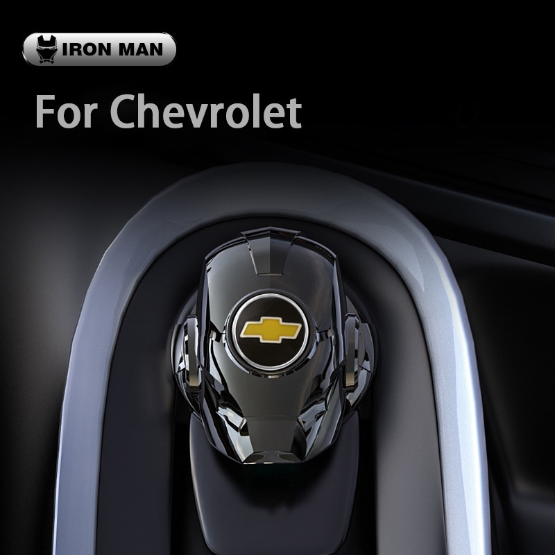 Chevrolet Transformers Car Press Start Button Cover Penutup Tombol Start Stop Mesin Dekorasi Press Start Cover One Key Start Iron Man Aksesoris Styling Mobil