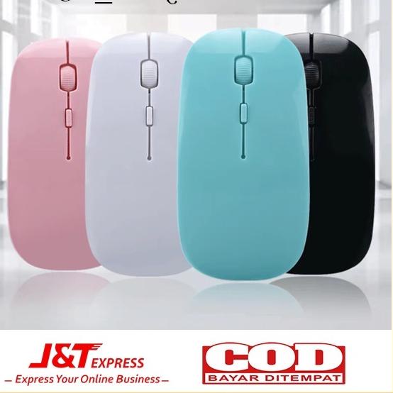 Model Populer Mouse slim / Mouse wireless/MOUSE AVAN/Mouse 2.4G Silent Wireless Rechargeable