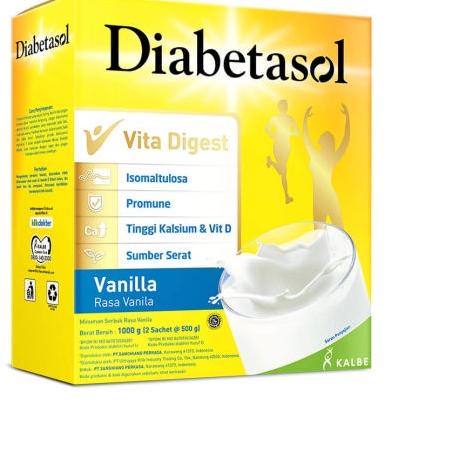 

➭ DIABETASOL VANILA 1000 GR/ DIABETASOL COKLAT 1000 GR/1000gr/1kg ♘