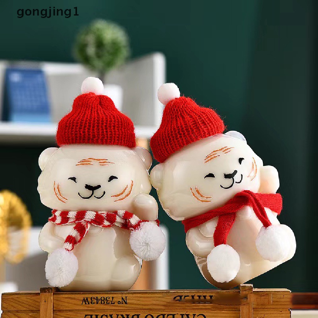 Ggg Jus Plastik Botol Minuman Bentuk Macan Transparan Kartun Jus Susu Minuman Dingin Milk Tea Drink Bottle Water Milk Cup ID