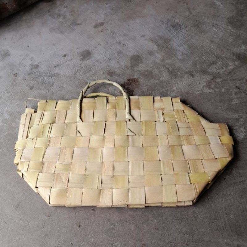 keso pandan keso blarak keso ayam bangkok/tas ayam dari daun pandan