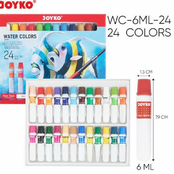 

M21 Cat Air / Watercolor Joyko Titi 24 Warna TERMURAH ㍽