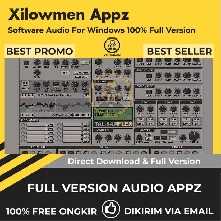 [Full Version] Togu Audio Line TAL-Sampler Pro Lifetime Audio Software WIN OS