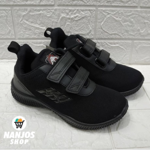 Sepatu Unisex Kerja Pria Wanita Sekolah SD-SMA Pro ATT JAC 302 V Hitam Full