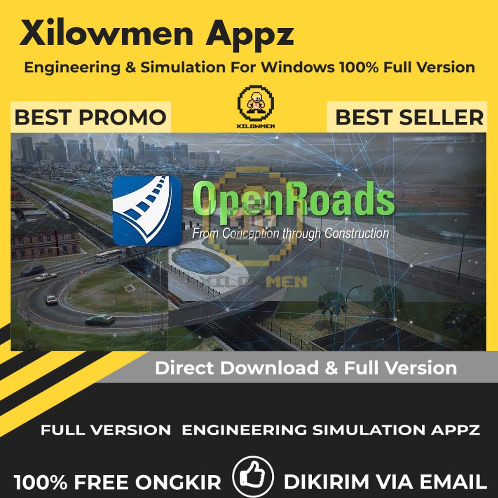 [Full Version] OpenRoads Designer CONNECT Edition 2019 v Pro Engineering Software Lifetime Win OS