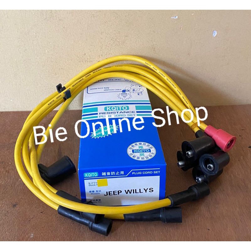 KABEL BUSI TOYOTA JEEP WILLYS KUNING