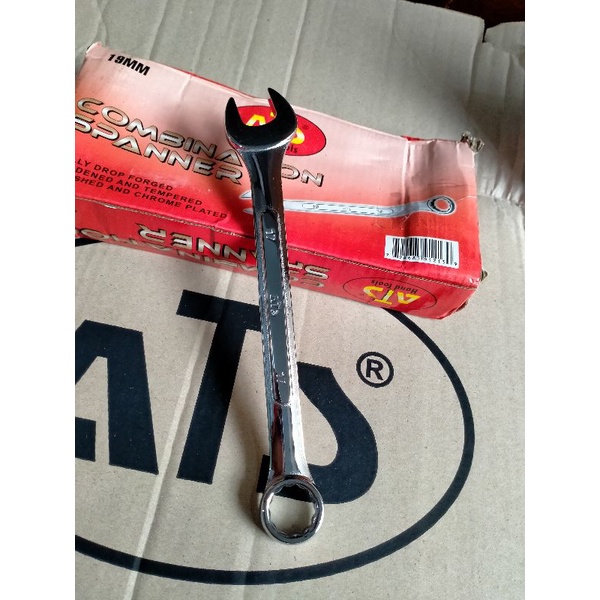 kunci ring pas ATS 19 mm kombinasi pas ring Ats original 19mm