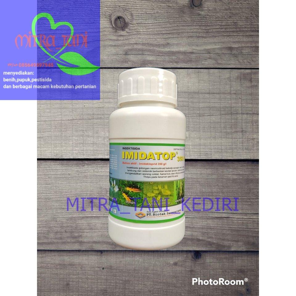 Insektisida imidakloprid IMIDATOP 350SL kemasan 250ml dari BIOTEK SARANATAMA
