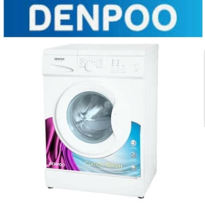 Denpoo DFL810G Mesin Cuci Front Loading 8 Kg Bukaan Depan | DFL 810G