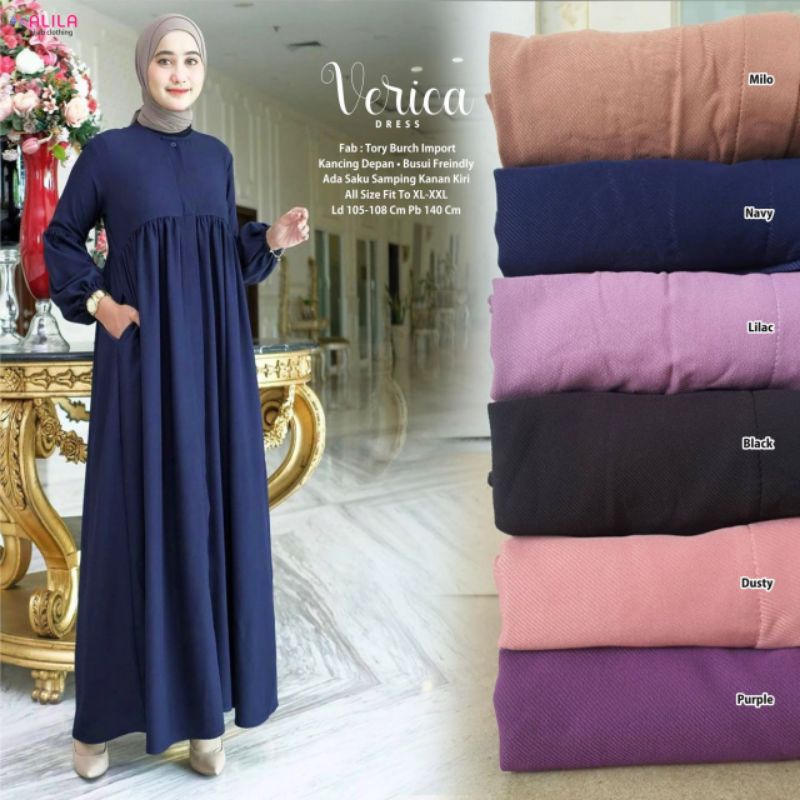 VERICA DRESS ORI ALILA | Dress Tory Burch Import