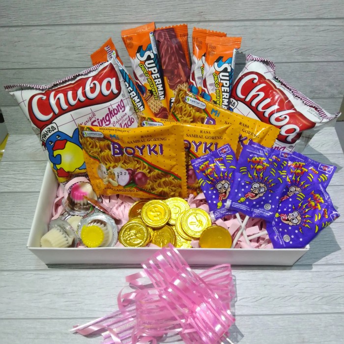 

Hampers Snack Jadul / Hampers lebaran ulang tahun murah