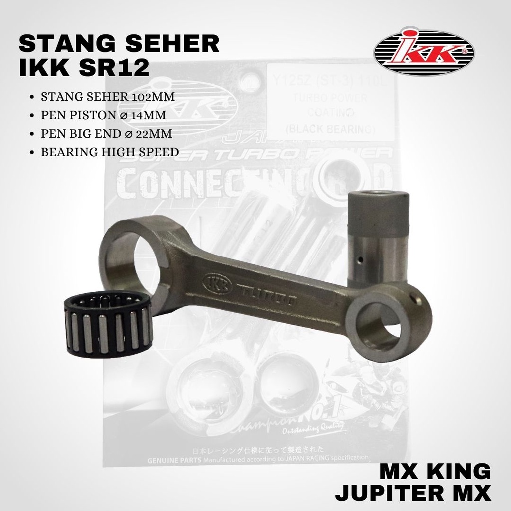 Stang seher IKK MX King Jupiter MX 102L PEN 22mm (BEARING HIGHSPEED)