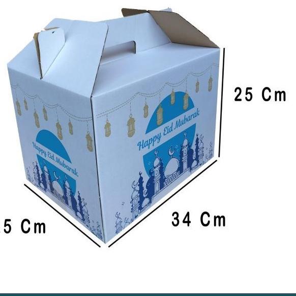 

B98 Box Parcel Idul Fitri 34x25x25 Cm / Box Jinjing PALING DICARI さ
