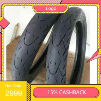 [COD] Ban Motor Matic Second Sepasang Ukuran 80/90-14 Dan 90/90-14 - Perlengkapan Sepeda Motor Murah